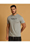 Men Grey And Black Printed Pyjama Set Of 2 - 2
