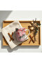 White & Pink Floral Ceramic Mug — 300 ml - 3