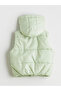 Girl's Hooded Puffer Vest - 2
