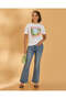 Women White Guana Bay Graphic T-Shirt - 2