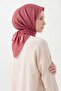 Soft Scarf Chain Pattern Bright Orange 90X90 - 2