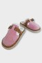 Women's Winter Soft Sole House Slippers with Fur Inside, No Sound, Pudra - 3