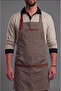 Barista Waiter Apron – Professional Cafe Apron with Leather Straps - 2