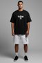 Unisex 100% Cotton Oversized T-Shirt and White Shorts Set - Premium Streetwear Style - 2