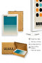 White Wooden Framed 2-Piece Modern Painting Huhu249 - 2