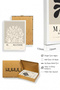 White Wooden Framed 3 Piece Set Painting Huhu257 - 2