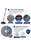 Spin Mop Refill – Antibacterial Microfibre Replacement Mop Pad - 4