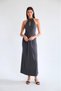 Halter Neck Modal Maxi Dress with Window Detail