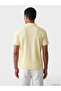 Sparkling Choices from Shining Store Devrik Roba Collar Men's Textured T-Shirt - 3