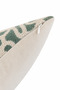 Lora Premium Woven Mint Throw Pillow Cover 43X43 - 4