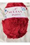 Puffy Red Hand Knitting Yarn 100Gr. 100 Meters. (1 Piece) - Color: 1220 - 3