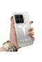 Mi 15t 5g Compatible Silicone Edge Hard Back Anti-Fall Phone Case Tesla Patterned