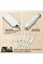 6-Piece Kitchen Knife Set with Gift Box, Professional Chef Knives for Home Cooking, Elegant Marble-Style Handles, Sharp Blades for Meat, Vegetables and Fruit, Daily Prep - 2