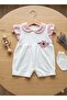 Baby Rompers with Floral Embroidery - 2