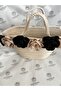 Elara |   Floral Straw Women's Bag Summer Handbag - 4