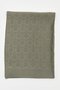 Silk Wool Spike Pattern Shawl - Green - 3