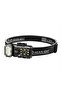 Portable Mini Flashlight COB LED Headlamp - 3 Light Sources, 5 Modes, Type-C Rechargeable, Work & Camping Headlight