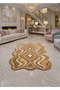 Sdt Fish Theme Patterned Modern Woven Base Decorative Carpet Mosso3508 - 2