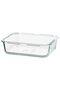 365+ Food container, rectangular/glass, 1.0 l