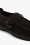 Women's Elvane Brown Suede Loafer with Buckle Detail - 3