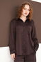 Long Sleeve Shirt - Brown |   F2101