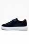 Brt Lf-050-26 Genuine Print Leather Anatomical Men's Sneaker Navy Blue White - 3