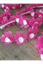 Fuchsia Bridesmaid Crown, Bridal Henna Night Wedding Bachelorette Party Circumcision Engagement Gift Crown 10 Pieces - 2