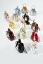 Bear Figured Ornament Detailed Drawstring Crossbody Hand and Shoulder Bag (Length 18 Width 21) - 3
