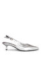 Zeyn 4013 Silver Heeled Women's Shoes - 2