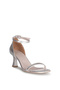 Zeyn 4156 Silver Heeled Women's Shoes - 3