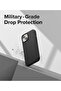 Black Silicone Case for iPhone 14, 3-Layer Liquid Silicon Soft Touch Protective Cover for iPhone 6.1" | FLARE GADGETS - 7