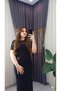Women's Detachable Buckle Detailed Short Sleeve Modal Stylish Dress