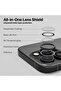 Camera Lens Protector For iPhone 15 Pro Scratch-Resistant HD Clear Glass With Full Camera Bump Protection - 3