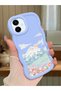 Samsung Galaxy A06 Compatible Case Camera Protector Blue Silicone Couple Phone Case Landscape Pattern