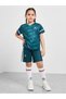 Kids Football Inspired KSA Print Jersey T-Shirt and Shorts Set - 7