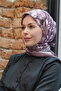 وشاح قطني هندي بنمط الزنبق
