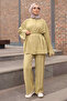 Khaki Shirt and Trousers Modal Set - 2