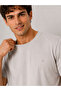 Lyocell Rayon Fabric Blend Crew Neck T-Shirt