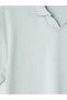 Vizyon New Season Polo Collar Embroidered Men's T-Shirt - 7