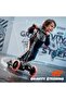 Tronix Skate Scooter for Kids with LED PU Wheels, 3 Wheel Kick Scooter (Black) - 3
