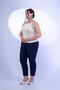 Women's Plus Size Trousers with Detailed Cuffs - 5