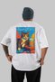 For the Love of Cats 62 Cats Printed White Oversize T-Shirt 100% Cotton Unisex Cat Lover Premium Design - 2