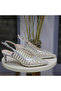 Silver Glitter Transparent Detailed Evening Dress Slingback Heeled Shoes - 4