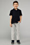 Solid Slim Fit Pants with Button Closure - 2