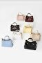 Women's Long Strap Hand Shoulder Crossbody Bag Black - 3