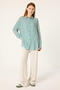 Ethnic Patterned Viscose Shirt