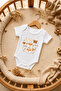 Cute Forest Theme Fox Printed Short Sleeve Baby Bodysuit with Snap Fasteners 100% Cotton - 2
