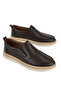 , Men's Genuine Leather Casual Shoes 161423Z352 Brown - 2
