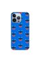 Case compatible with Apple iPhone 13 Pro Silicone Gel Tpu Pattern Stitch Face Pattern