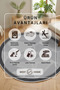 Machine Washable Non-Slip Base Stain-Resistant Colorful Digital Living Room Carpet Kitchen Carpet and Runner Rug - 4